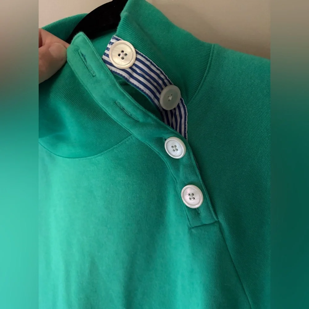 J. Crew Vibrant Green Crew Neck Sweater - Picture 4 of 7